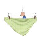 Solid & Striped  Lime Green White Plaid Gingham Reversible Bikini‎ Bottom Size XL Photo 4