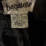 Bagatelle  Women’s Leather Pants Size 8 Black High Rise Straight Leg Fully Lined Photo 1