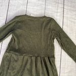 CENY new size XS dark green tiered long sleeve A line dress new Photo 11