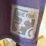 BLUE FISH Hand Painted Blue Short Sleeve Shirt Size undefined Photo 2