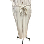 ABLE Shirley Utility Jumpsuit in Antique White Size US XXL Photo 4