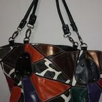 Bueno  Giraffe Patch Bag Sz M Photo 0