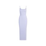 SKIMS Fits Everybody Lace Long Slip Dress in Jupiter, Size Medium Photo 4