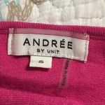 Andree by Unit  women's size small hot pink sweater boatneck dolman sleeves Photo 6