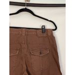 Life is Good  Womens Brown Cargo Cropped Pants Size 6 Photo 5