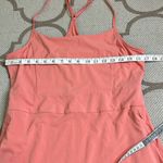 Calia Coral Racerback active dress pockets with attached shorts, size medium Orange Photo 6