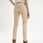 NILI LOTAN Khaki Wallpaper Print‎ Mid Rise Jeans Size 26 New with Tags Photo 4