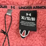 Under Armour NWT  Women's UA Legacy Sherpa Full-Zip‎ Loose Jacket in Pink Size XL Photo 5
