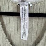 ZARA  Women’s Small Green Ribbed Jumpsuit Wide Leg Photo 3