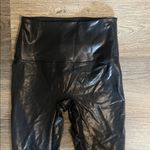 Jane and Bleecker Women’s Black Faux Leather Legging High Waistband Medium Photo 3