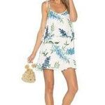 Show Me Your Mumu  Arianna Mini Dress Small White Blue Wisteria Floral Flowy (b30 Photo 0