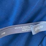 Aerie Scoop Indigo Blue Textured Swim Top Size Medium Photo 3