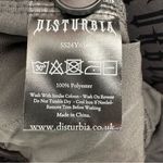 Disturbia Shadow Velour Tapered Trousers in Black size 16 Missing Charm NWOT Photo 10