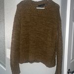 Social Standard Sanctuary Brown Chenille Knit Sweater | Boxy Cropped Popcorn Pul Photo 4