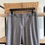 Banana Republic  Jackson Fit Mid-Rise Stretch Wool Gray Career Dress Pant Trouser Photo 1