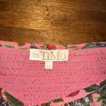 NWT ByTimo Floral Ruffle Cold Shoulder Dress Pink Size XS Photo 6