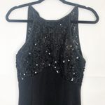 Cache Vintage Maxi Dress Womens Small Empire Sequin Formal Wedding Guest Party Photo 3