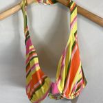 Esprit NWT  Striped Bikini Top Size Medium Photo 0