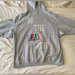 Aerie  “Be The Real You” Gray Oversized Hoodie Photo 3