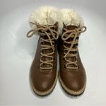 EXPRESS  faux leather lace up‎ boots size 7 Photo 1