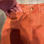 Free People wide leg, Cropped cotton twill pants in Clay color Photo 4