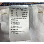 American Eagle  Distressed Tomgirl Jeans Womens Button Fly Sz 6 Grunge Skater Photo 8