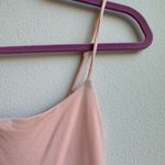 Aritzia Wilfred Free Market Jumpsuit Wide Leg Strappy Stretch Size XXS Pink Crop Photo 5