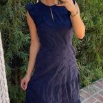 Gap Classic navy blue  midi dress sz 4 Photo 1