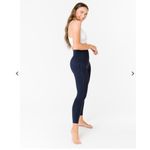 Zyia  Active Navy Pocket Brilliant Hi Rise 7/8 Legging Size 2 Photo 2