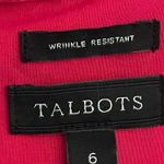 Talbots - Hot pink‎ women’s business casual button-down Size 6 Photo 4