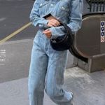 ZARA Straight Leg Jeans Photo 1