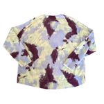 TORY SPORT Cotton Tie Dye Sweater In Ace Blue Tie Dye size small Purple Photo 6