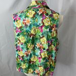 Nickelodeon Sponge Bob Squarepants tie front button down crop size large Photo 8