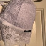 Nautica  Intimates White Lace Bralette Photo 1