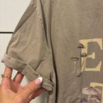 Anthropologie Malai Earth Brown Oversized Tee Photo 5