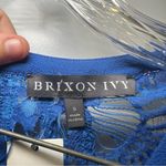 Stitch Fix NWT Brixon Ivy  Blue Jarred Lace Detail Cap Sleeve Blouse S Photo 1