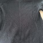 Cupcakes and Cashmere Navy Peplum Sweater, Sz XS Photo 7