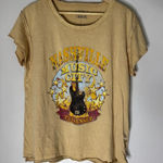 Vintage‎ Canvas Yellow Nashville Graphic T Photo 0