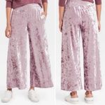 A New Day High Rise Wide Leg Velvet Feel Pull-On Pants in Dusty Mauve Size S Photo 1