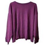 Torrid size 3 purple lightning star relaxed fit cozy fleece sweater nwt Photo 2