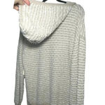 NWT Artelier By Nicole Miller Women’s Pullover Sweater Hoodie Beige Size Medium White Photo 4