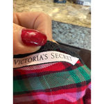 Victoria's Secret Women's  Red Green Plaid Chemise M Photo 5