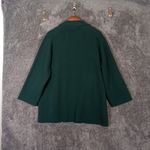 J.Crew  Sophie Open Front Sweater Cardigan Kelly Green Forest Womens 2X Photo 3