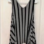 FINAL PRICE NWT GRACE & LACE Striped Hanky Tank Black Photo 6