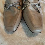 Enzo Angiolini  Flats Womens 9N Loafers Slip-On Shoes Beige soft leather Bow Photo 7