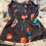 Gap Floral Spaghetti Strap Lightweight Tank XS  Photo 14