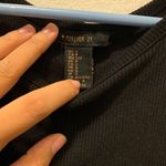 Forever 21 Black Tshirt / Shift Cold Shoulder Dress Photo 3