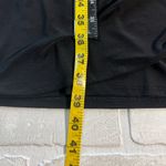 MSK Dress Womens 14 Black Cowl Neck Sheath Draped Waist Beaded Cap Sleeve Knee Photo 14