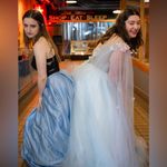 Blondie Nites  Black and Blue Prom Dress Photo 4