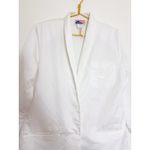 Diane Von Furstenberg Deadstock Vintage 80s  Monogram Blazer Size 14 Preppy Photo 7